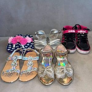 Toddler girl shoe bundle size 8